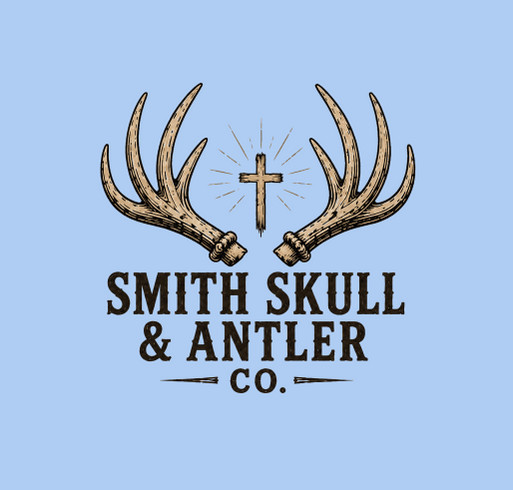 Smith Skull & Antler co. Fall Tshirt Sale shirt design - zoomed