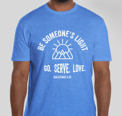 Senah Adams serving Nicaragua Missions Fundraiser - unisex shirt design - front