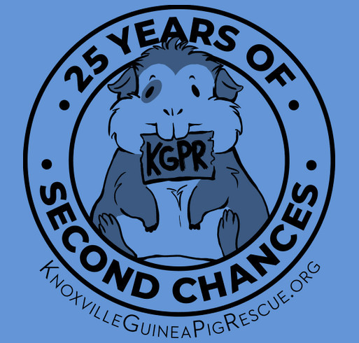 KGPR's 25th Anniversary fundraiser shirt design - zoomed