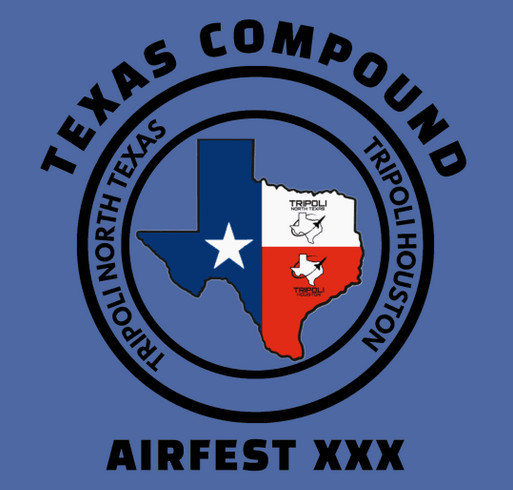 Texas Compound AirFest XXX shirt design - zoomed