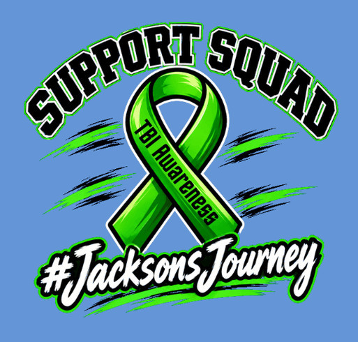#JacksonsJourney shirt design - zoomed