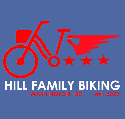 Hill Family Biking x Maury PTA for Permanent Crosswalk Art shirt design - zoomed