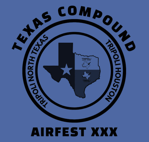 Texas Compound AirFest XXX shirt design - zoomed