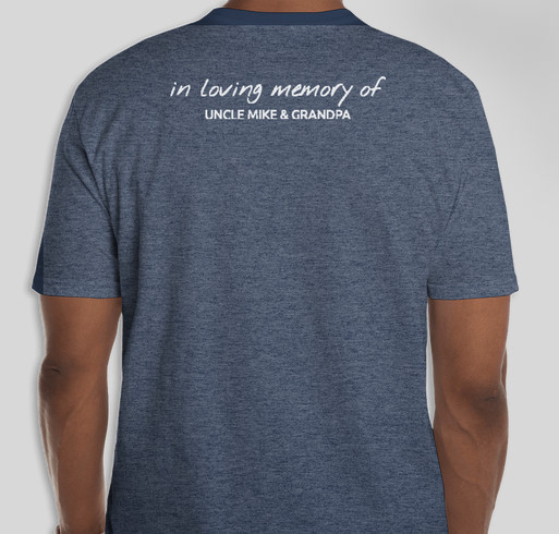 AFSP Overnight Walk Fundraiser - unisex shirt design - back