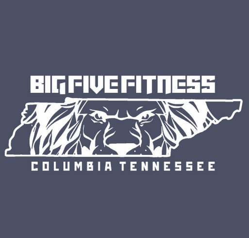 We Run for Ray + Big Five Fitness shirt design - zoomed