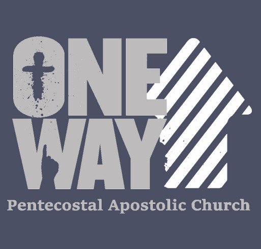 One Way Fundraiser shirt design - zoomed