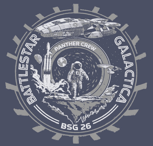 PHS Panther Art 2026 Apollo Mission To The Moon shirt design - zoomed