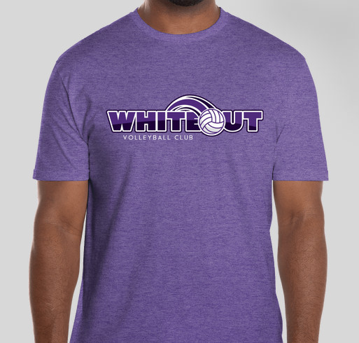 Whiteout T-Shirt Fundraiser Fundraiser - unisex shirt design - front