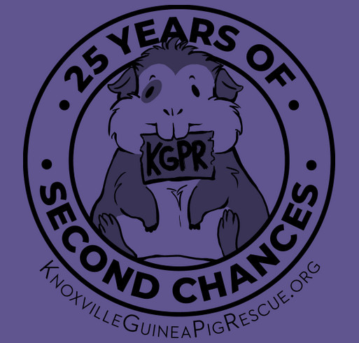 KGPR's 25th Anniversary fundraiser shirt design - zoomed