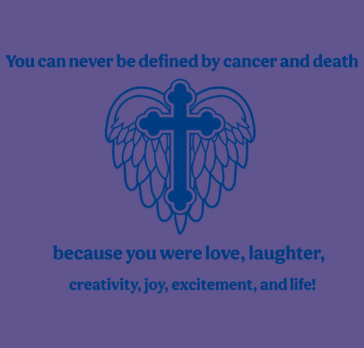 Tiffanie Trahan's Family Benefit shirt design - zoomed