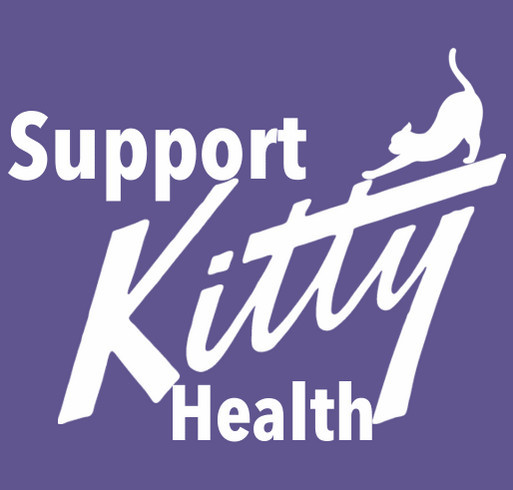 Support Kitty Health! shirt design - zoomed