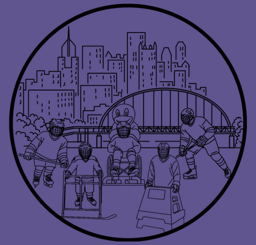 Pittsburgh Emperors Special Hockey Fundraiser shirt design - zoomed