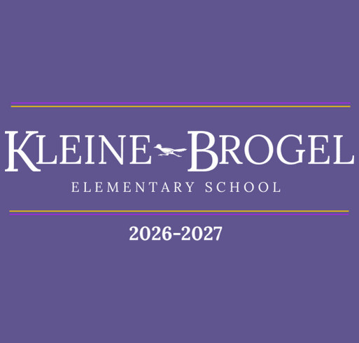 Kleine Brogel Elementary School PTO Fundraiser 2026-27 shirt design - zoomed