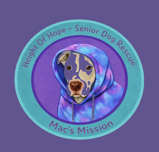 Support Height of Hope Senior Dog Rescue shirt design - zoomed