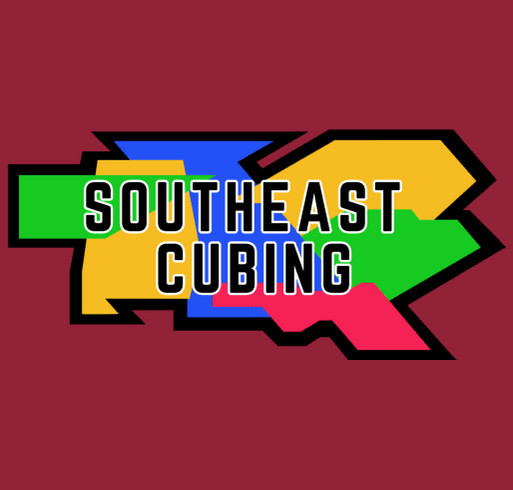 Southeast Cubing Merch Launch shirt design - zoomed