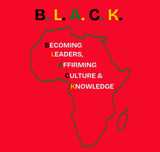 PMS Black Affinity Club shirt design - zoomed