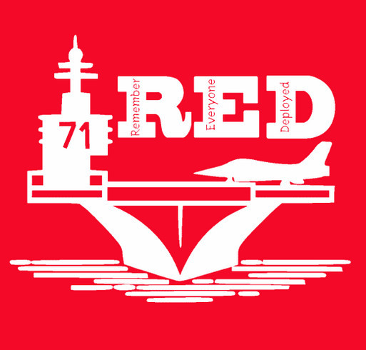 USS Theodore Roosevelt R.E.D T-shirts shirt design - zoomed