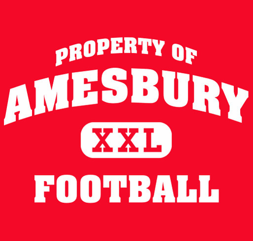 Amesbury Jets Youth Football & Cheer Property of Shirts & Hoodie shirt design - zoomed