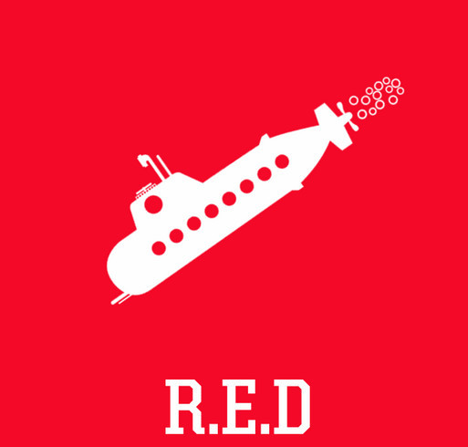 USS MONTANA R.E.D T-shirt shirt design - zoomed