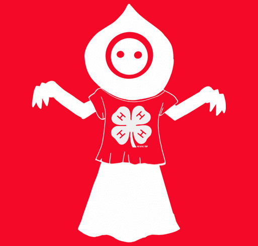 Flatwoods Monster goes to Camp shirt design - zoomed