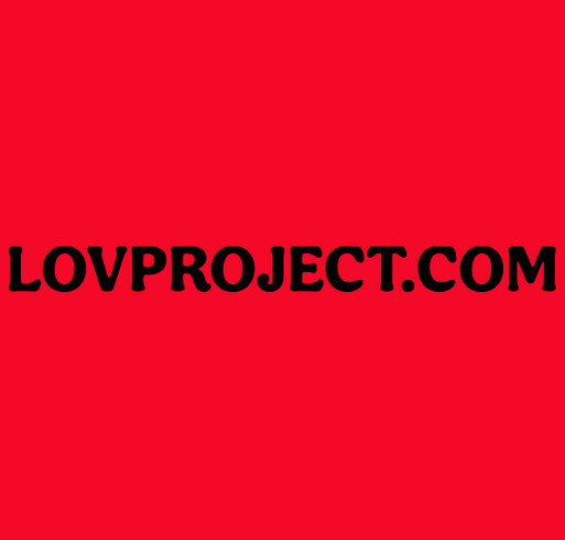 The LOV Project — Opportunity Powered by Community shirt design - zoomed