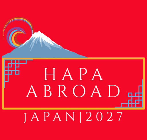 HAPA Trip to Japan shirt design - zoomed