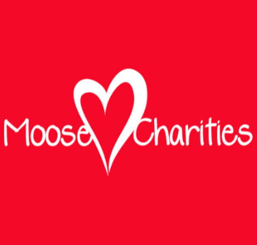 Moose Charities Fundraiser shirt design - zoomed
