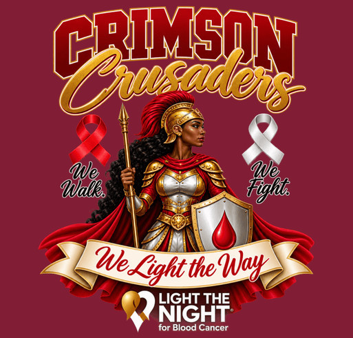 Blood Cancer United Light the Night Walk shirt design - zoomed