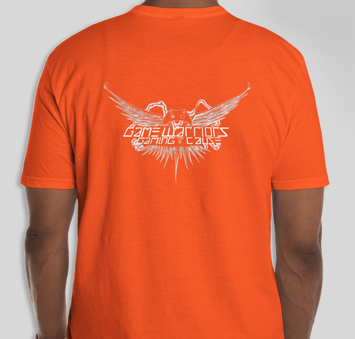 Game Warriors- Game Changer Fundraiser - unisex shirt design - back