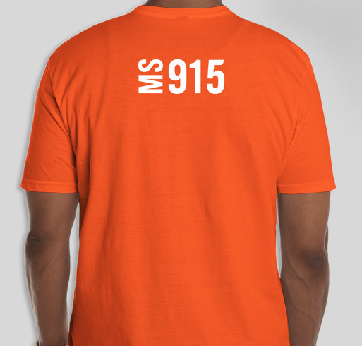 MS915 Parent Organization Fundraiser Fundraiser - unisex shirt design - back