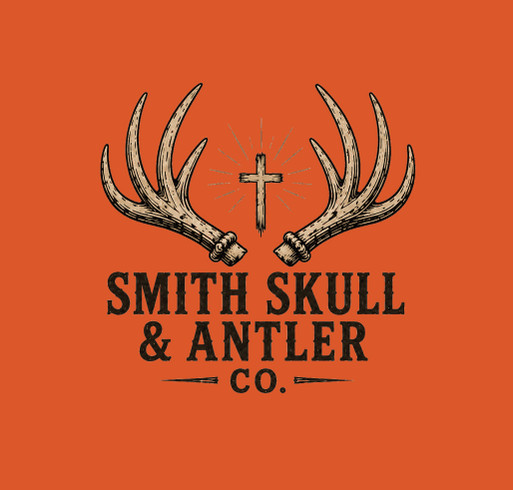 Smith Skull & Antler co. Fall Tshirt Sale shirt design - zoomed