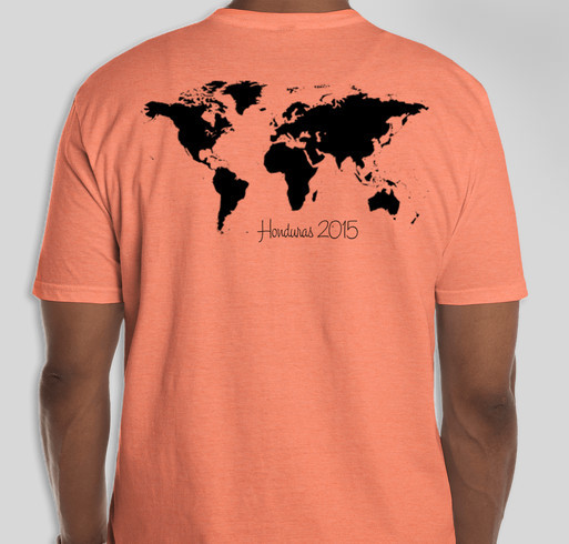 Becky's Honduras 2015 Trip Fundraiser - unisex shirt design - back