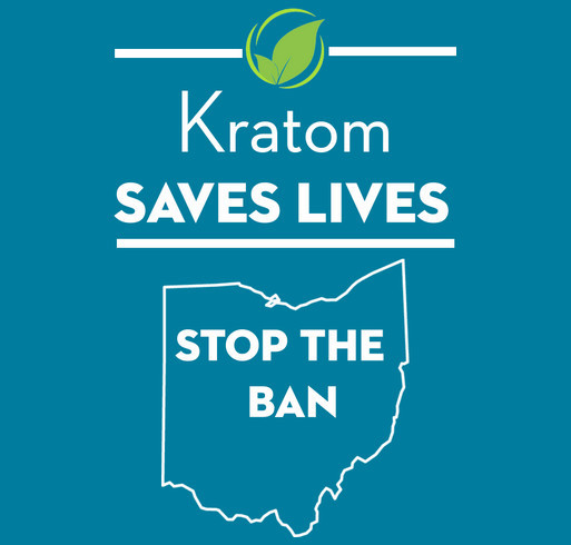 American Kratom Association Official Ohio Stop the Ban Shirt shirt design - zoomed