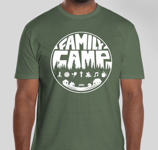Family Camp @ Koinonia 2024 Fundraiser - unisex shirt design - front