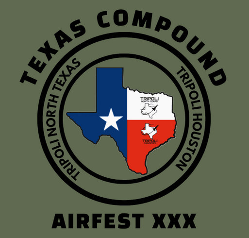 Texas Compound AirFest XXX shirt design - zoomed
