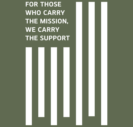Centerstone's Veterans & Military Families ERG Shirt Fundraiser shirt design - zoomed