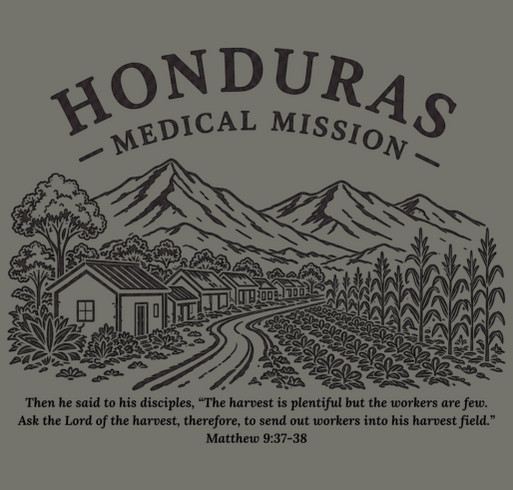 Honduras Medical Mission Fundraiser shirt design - zoomed