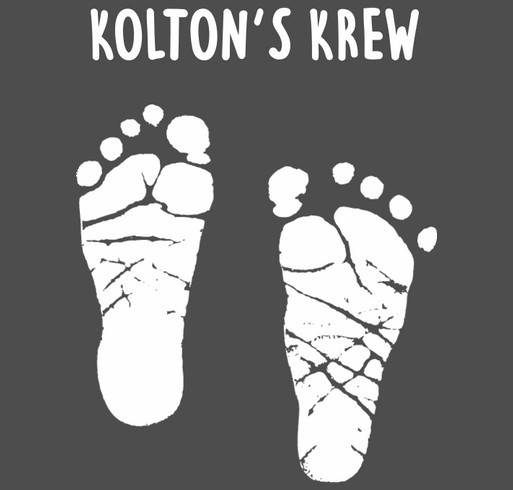 Kolton’s Krew shirt design - zoomed