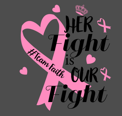 Team Faith Samuel shirt design - zoomed