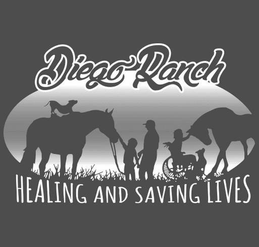 Saving the Lives of Children & Veterans Through Equine Therapy shirt design - zoomed