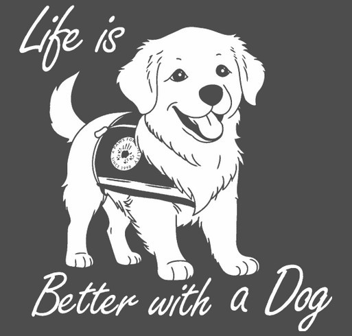 Service Dog for Elijah shirt design - zoomed