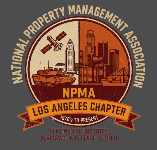 NPMA LA Chapter shirt design - zoomed