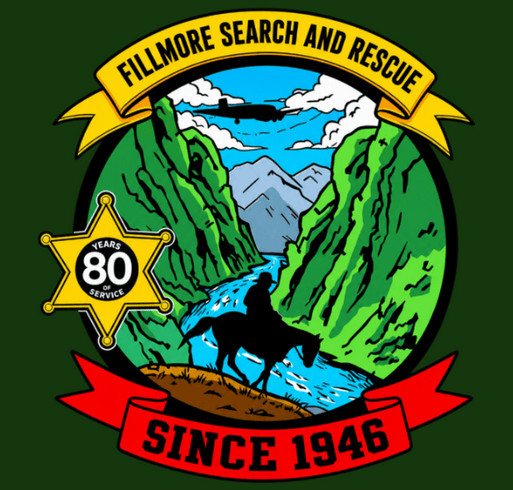 80th Anniversary VCSAR1 shirt design - zoomed