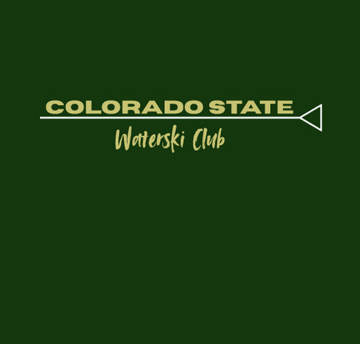 Colorado State Waterski Club T-Shirt shirt design - zoomed