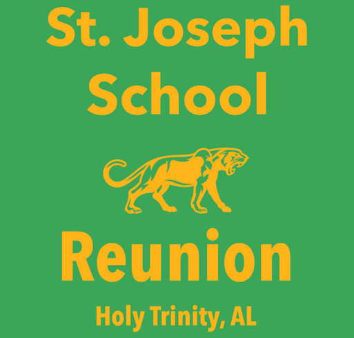St. Joseph School Reunion Custom Ink Fundraising