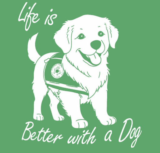 Service Dog for Elijah shirt design - zoomed