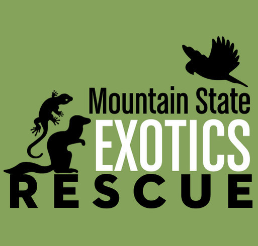 Mountain State Exotics Rescue Startup shirt design - zoomed