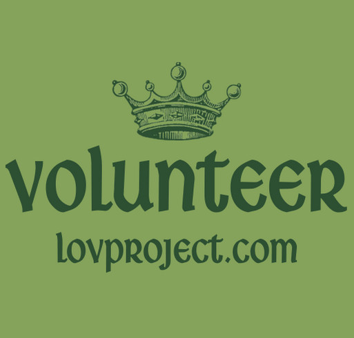 The LOV Project — Opportunity Powered by Community shirt design - zoomed