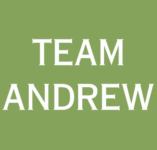 Team Andrew shirt design - zoomed