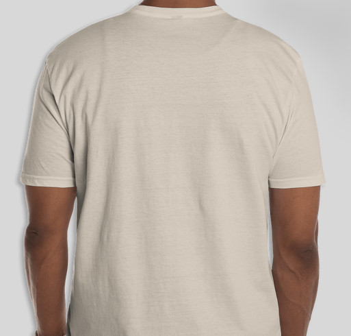 WARRIOR BEAN TSHIRT FUNDRAISER Fundraiser - unisex shirt design - back